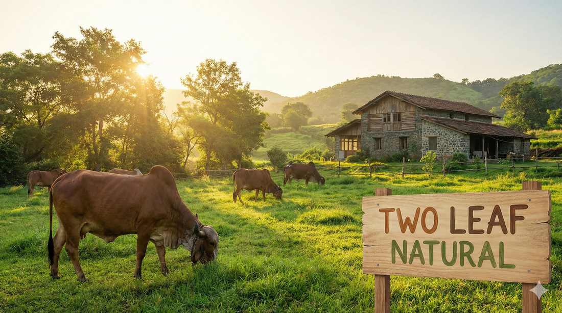 A2 Desi Cow Ghee: 5 Reasons It’s superior to Regular Ghee | Two Leaf Natural