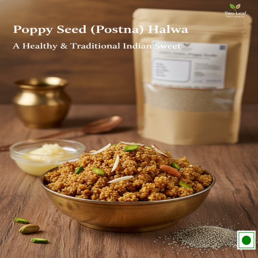 Poppy Seed (Posta Dana) Halwa – A Healthy & Traditional Indian Sweet