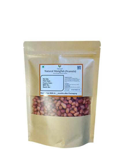 Natural Mungfali (Peanuts without Shell) – Farm Fresh Protein Snack | Two Leaf Naturals