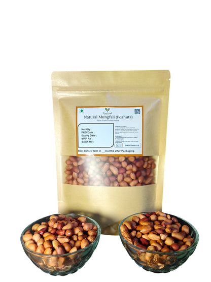 Natural Mungfali (Peanuts without Shell) – Farm Fresh Protein Snack | Two Leaf Naturals