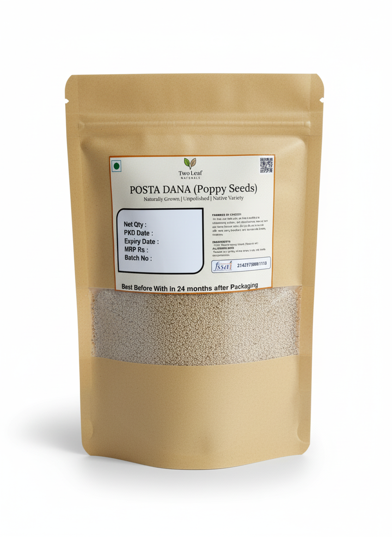 Posta Dana | Khaskhas | Poppy Seeds | Natural White Posta Dana