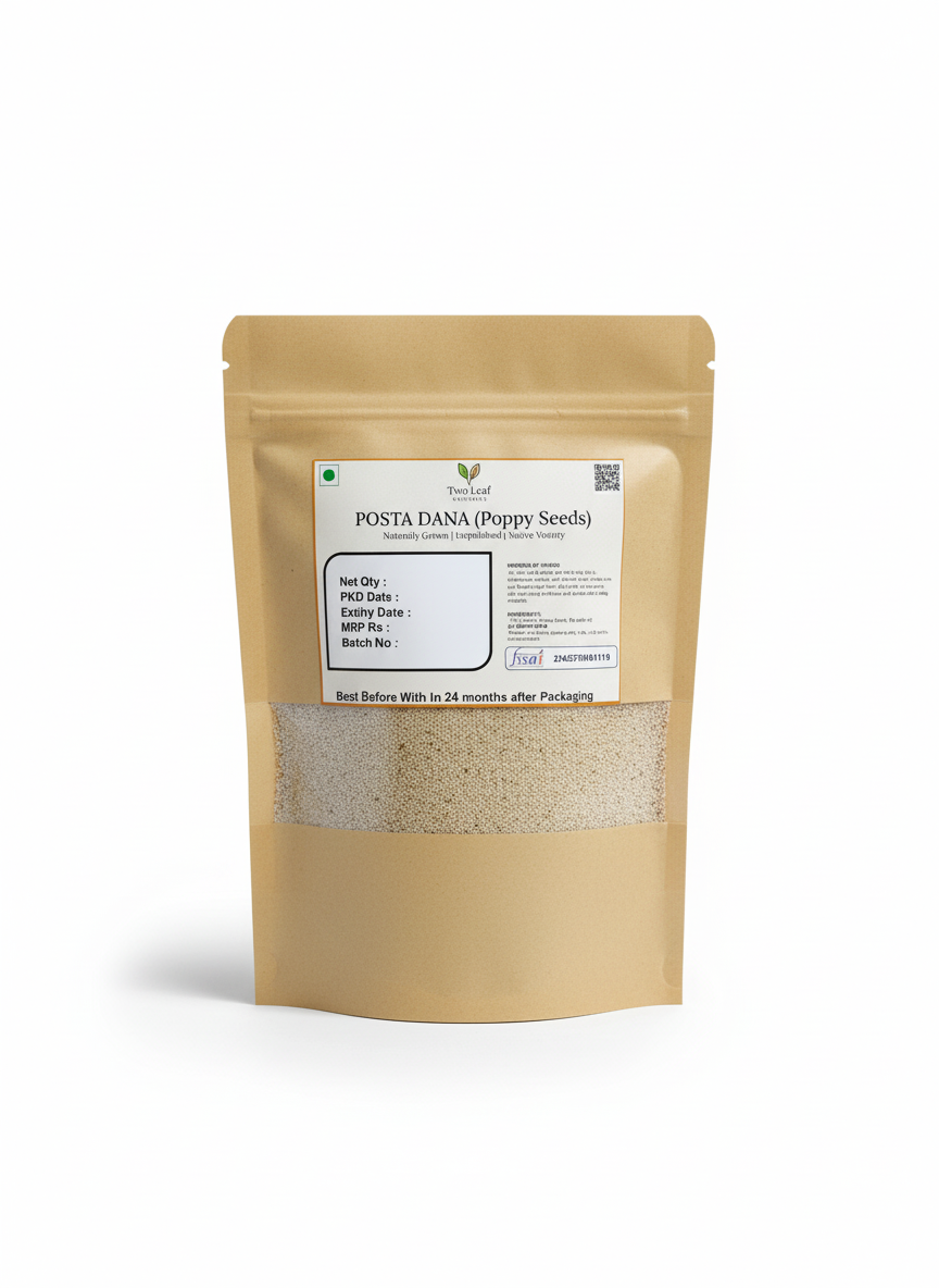 Posta Dana | Khaskhas | Poppy Seeds | Natural White Posta Dana