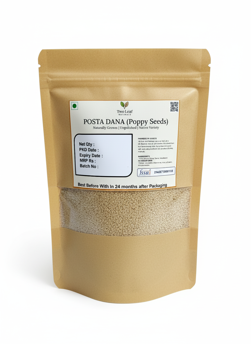 Posta Dana | Khaskhas | Poppy Seeds | Natural White Posta Dana