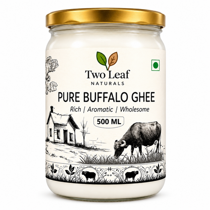 Premium A2 Buffalo Ghee | Pure Desi Bilona Ghee | Chemical-Free & Farm Fresh