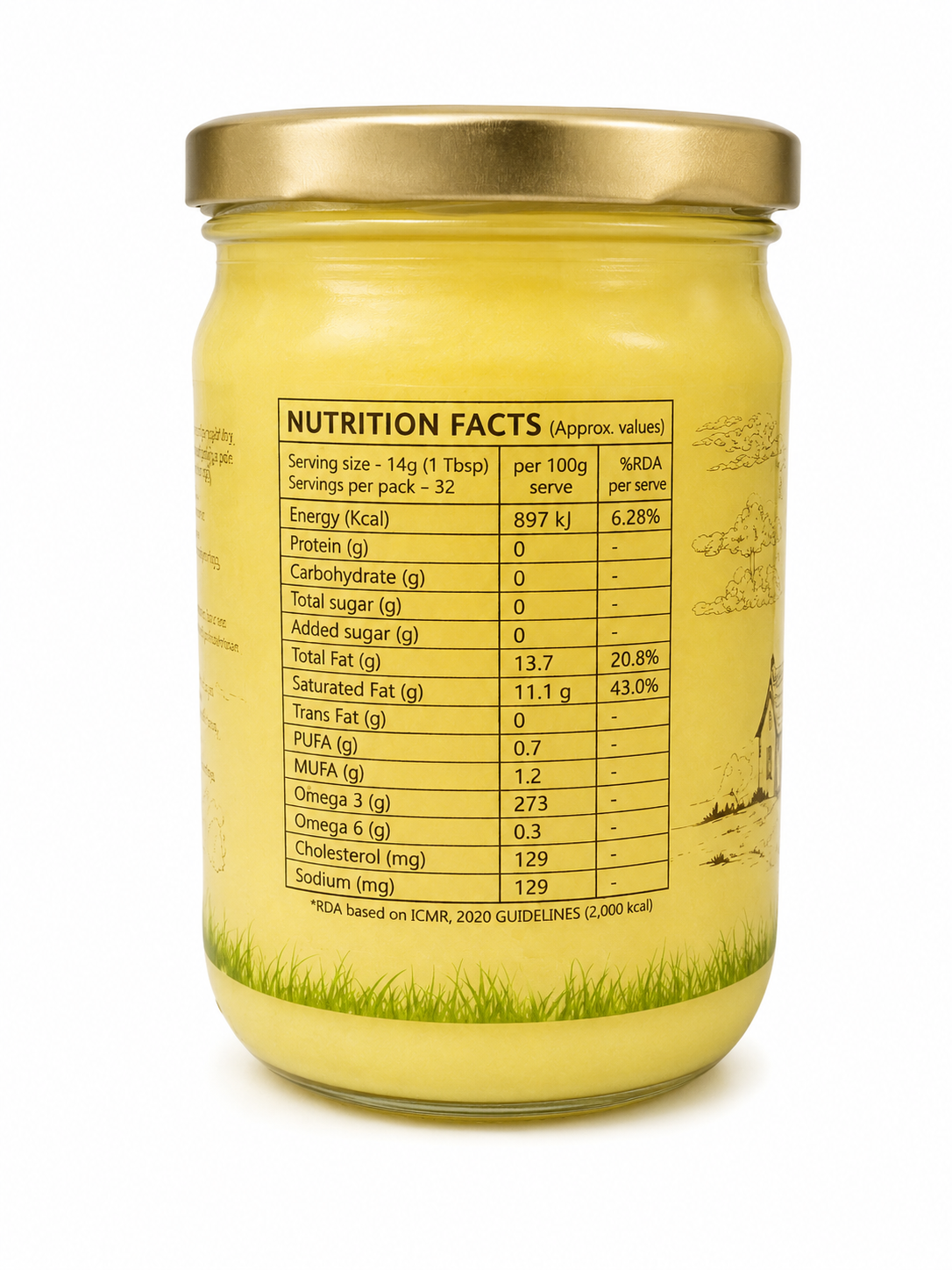 Pure Desi Cow Ghee – 100% Natural & Authentic