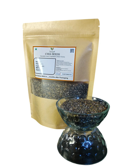 Two Leaf Naturals Chia Seeds | 100% Natural & Raw | Superfood for Weight Loss, Energy & Digestion