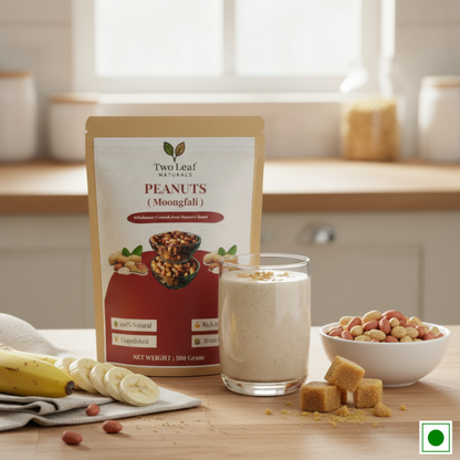 Natural Mungfali (Peanuts without Shell) – Farm Fresh Protein Snack | Two Leaf Naturals