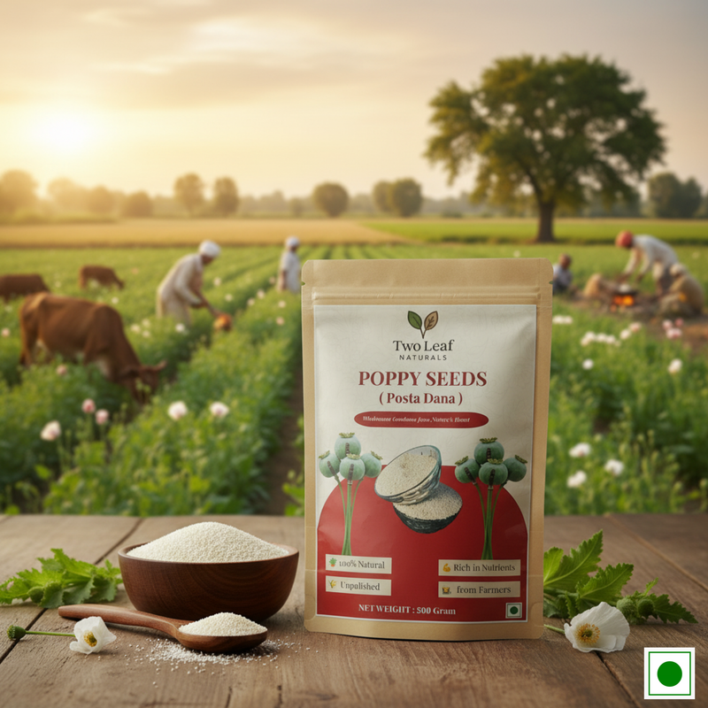 Posta Dana | Khaskhas | Poppy Seeds | Natural White Posta Dana