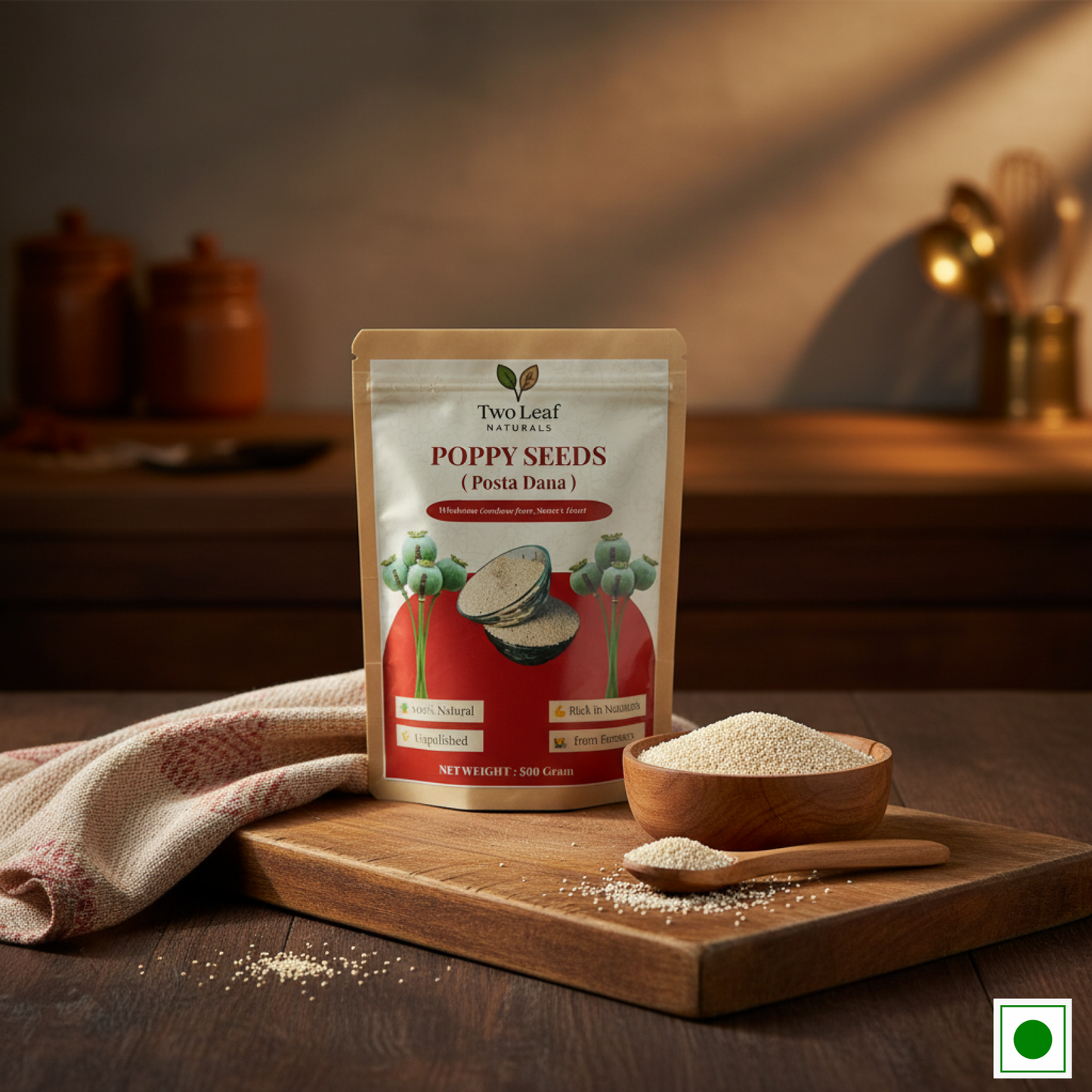 Posta Dana | Khaskhas | Poppy Seeds | Natural White Posta Dana