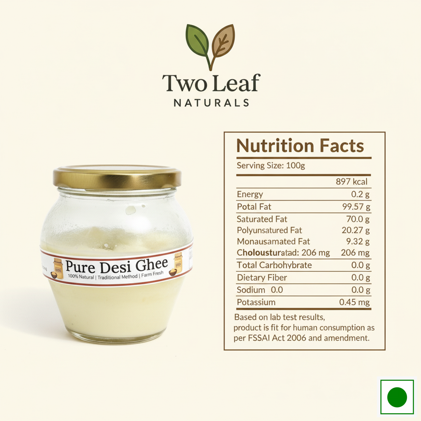 Pure Desi Ghee – 100% Natural & Authentic