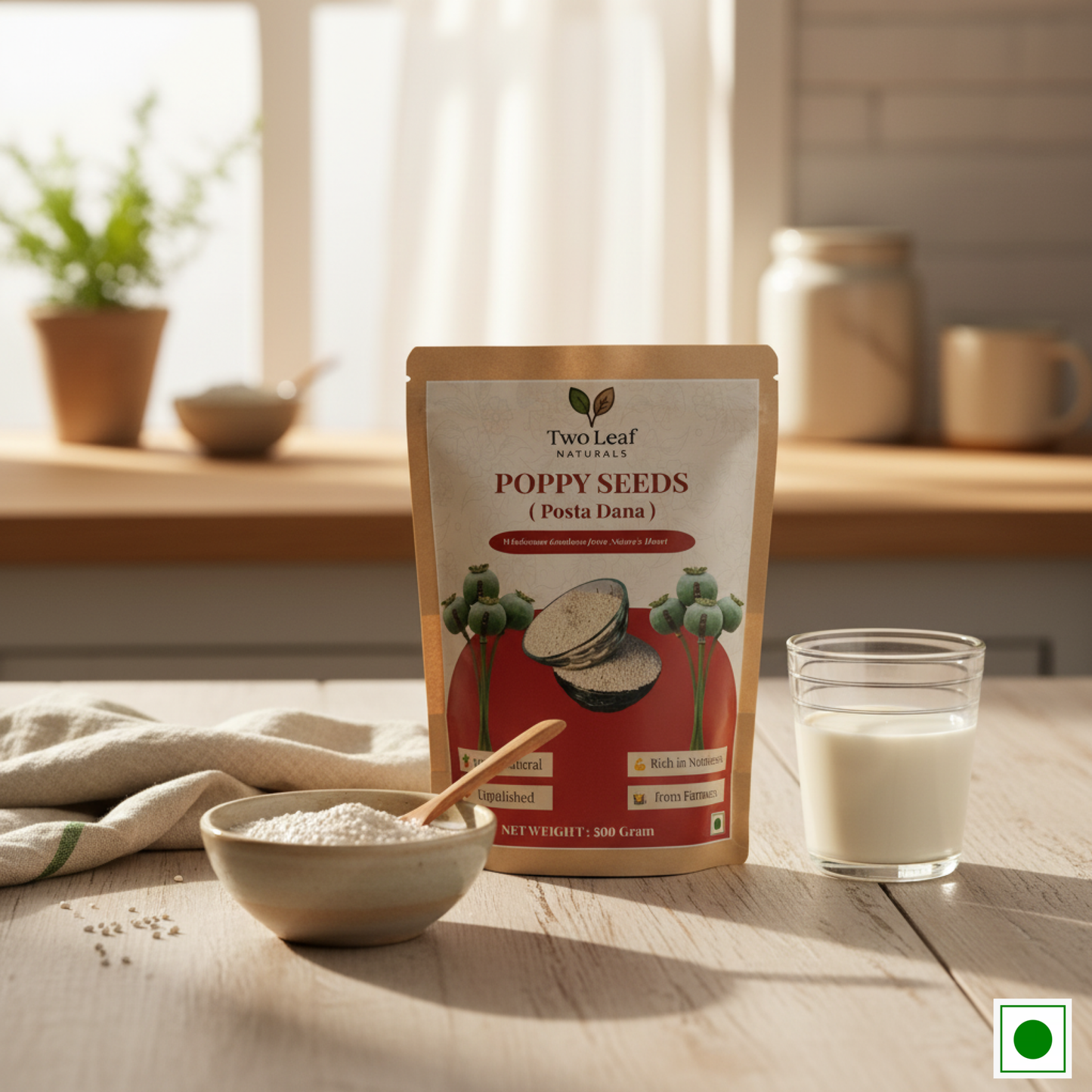 Posta Dana | Khaskhas | Poppy Seeds | Natural White Posta Dana