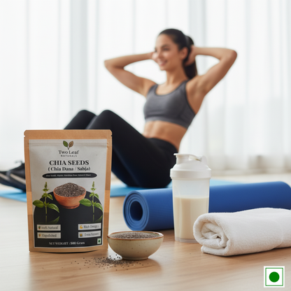 Two Leaf Naturals Chia Seeds | 100% Natural & Raw | Superfood for Weight Loss, Energy & Digestion