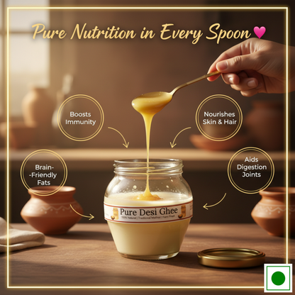 Pure Desi Ghee – 100% Natural & Authentic