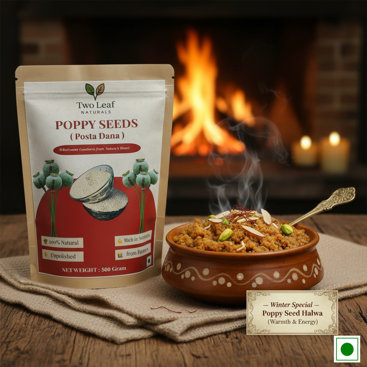 Posta Dana | Khaskhas | Poppy Seeds | Natural White Posta Dana